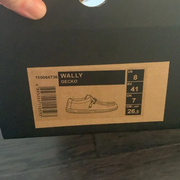 Hey Dude Wally Gecko shoes - Picture 3 of 3